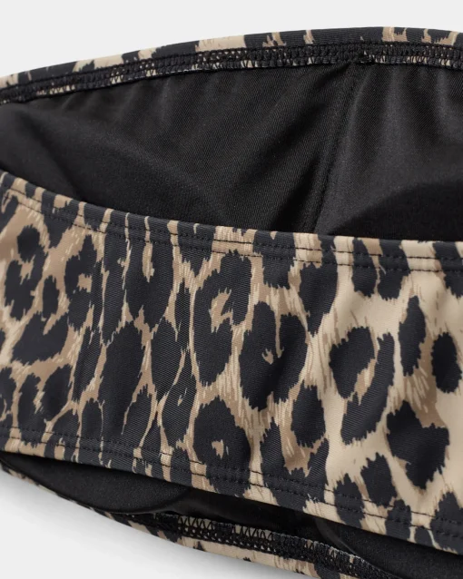 LEONSW BIKINI - Light brown leopard