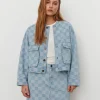 LILIASW SKIRT - Light denim blue