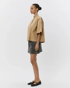 LILISW SHIRT - Camel