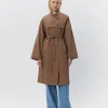 LIZZYSW COAT - Brown
