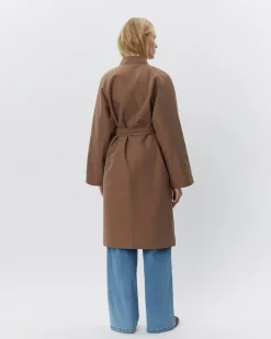 LIZZYSW COAT - Brown