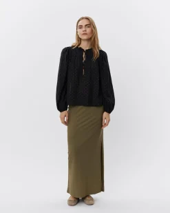 LOURDESSW BLOUSE - Black