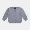 LOWASB CARDIGAN - Stone blue