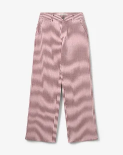 LUCCASW JEANS - Red Striped