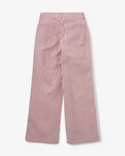 LUCCASW JEANS - Red Striped