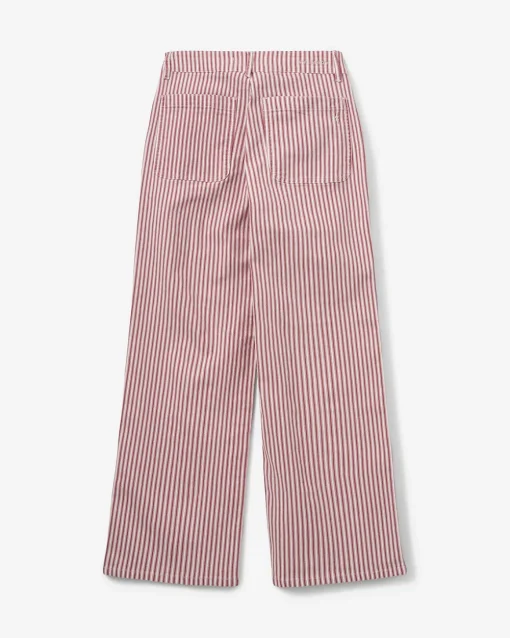 LUCCASW JEANS - Red Striped