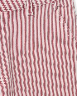 LUCCASW JEANS - Red Striped