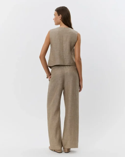 LUNETSW TROUSERS - Light brown