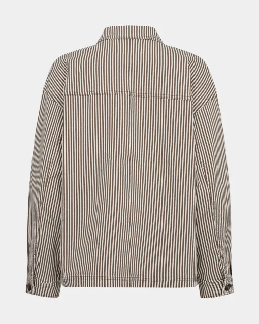 LYNNSW JACKET - Brown Striped