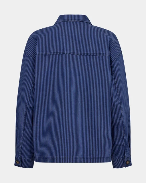 LYNNSW JACKET - Cobalt Striped