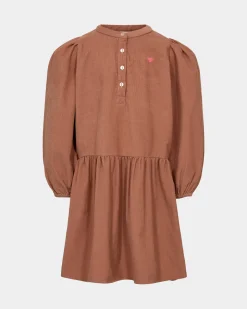 MAISK DRESS - Rosy brown