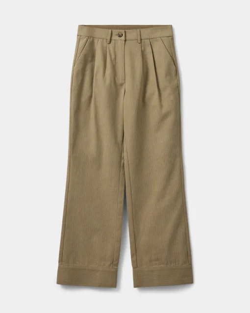 MALINASW TROUSERS - Light camel