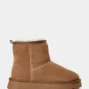 MARIESW TEDDY BOOT - Tan
