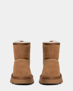 MARIESW TEDDY BOOT - Tan