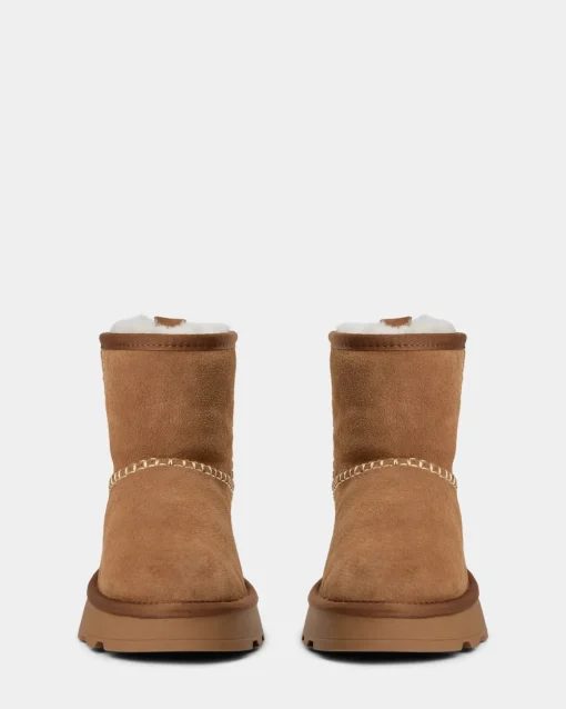 MARIESW TEDDY BOOT - Tan