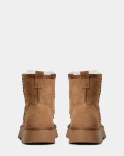 MARIESW TEDDY BOOT - Tan