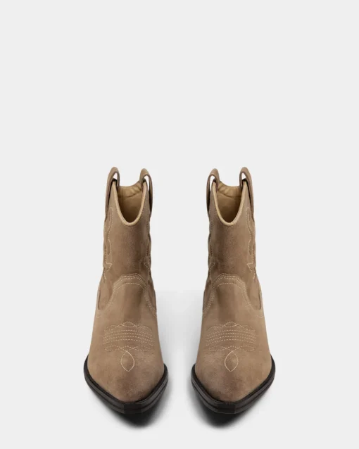MARISASW BOOT - Dark sand