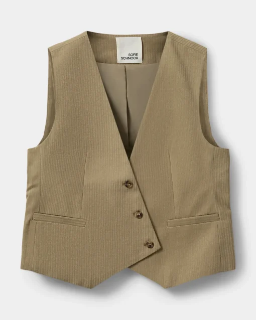 MARLEYSW VEST - Light camel