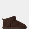 MARTHASW TEDDY BOOT - Dark brown