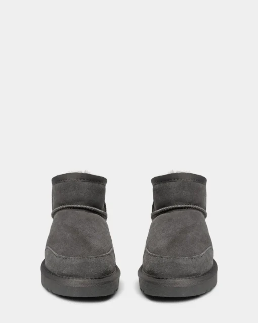 MARTHASW TEDDY BOOT - Dark grey
