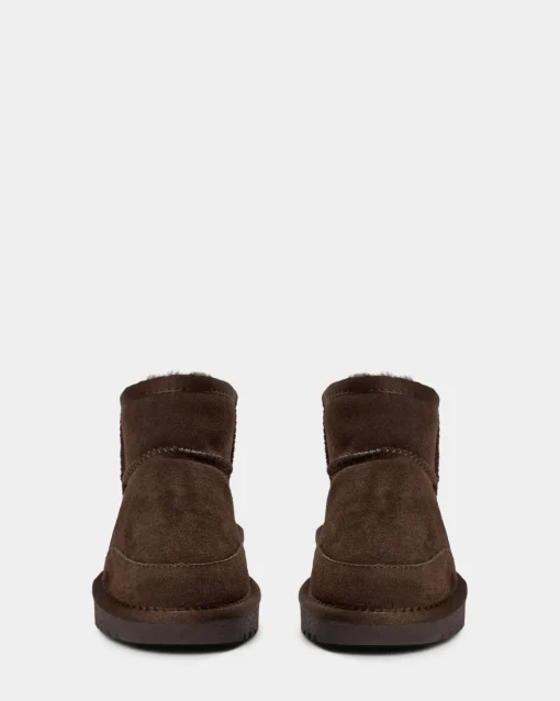 MARTHASW TEDDY BOOT - Dark brown