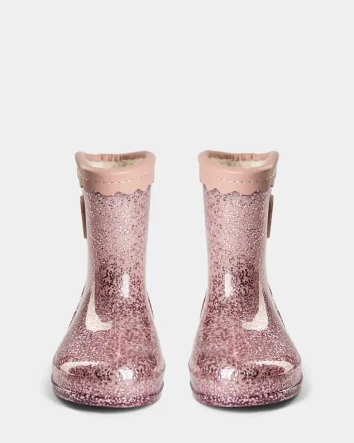 MELLYSK RUBBER BOOT W. LiINING - Rose