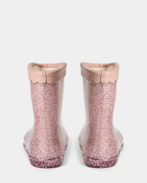 MELLYSK RUBBER BOOT W. LiINING - Rose