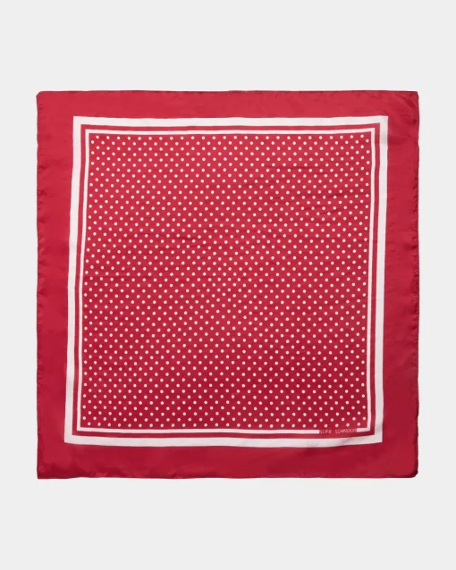 MIASW SCARF - Red / Off White