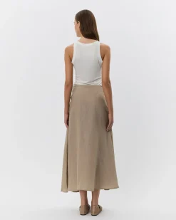 MIRRISSW SKIRT - Camel