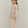 NALINESB LEGGINGS - Light rose