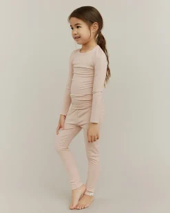 NALINESB LEGGINGS - Light rose
