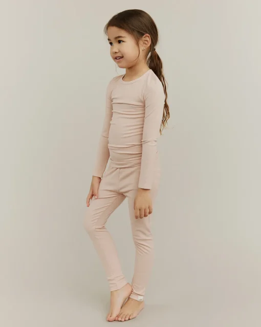 NALINESB LEGGINGS - Light rose