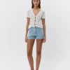NAPLESSW SHORTS - Denim blue