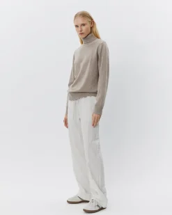 NELLSW SWEATER - Brown melange