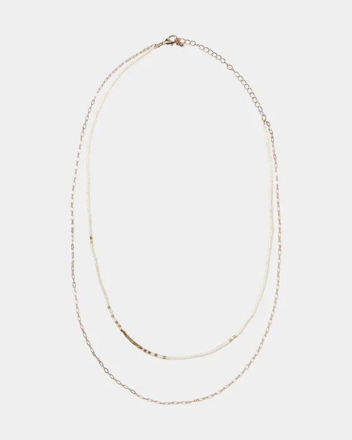 NELLYSA NECKLACE - Off white
