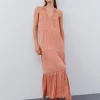 NessaSW Dress - Rosy brown