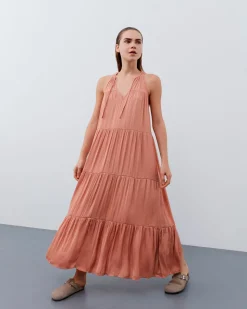 NessaSW Dress - Rosy brown