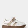 NISSASK SNEAKER - White gold