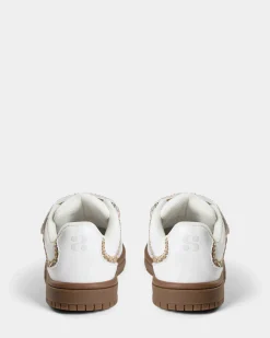 NISSASK SNEAKER - White gold