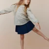 NUMASK SKIRT - Dark denim blue