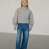 PAOLASY SWEATSHIRT - Grey melange