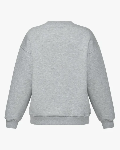 PARISW SWEATSHIRT - Grey melange