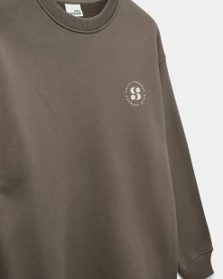 PARISW SWEATSHIRT - Middle Brown