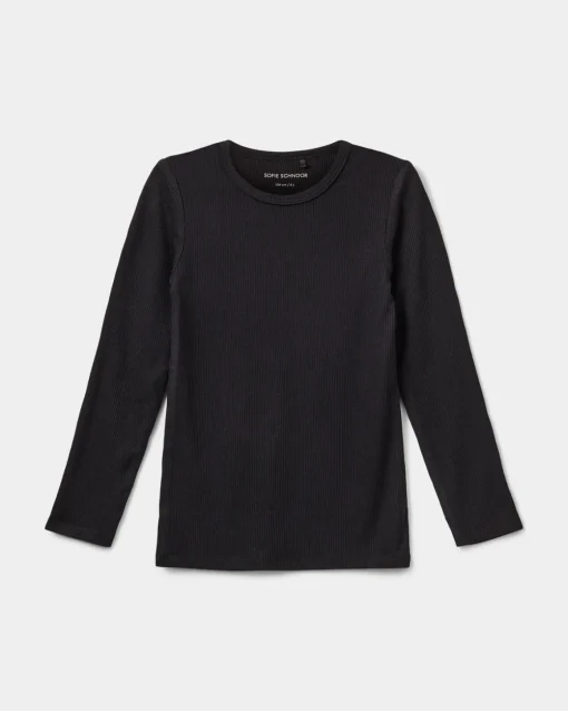 PETRICIASK T-SHIRT LONG SLEEVE - Black
