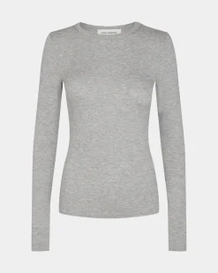 PETRICIASW T-SHIRT LONG SLEEVE - Grey mel
