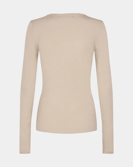 PETRICIASW T-SHIRT LONG SLEEVE - Beige