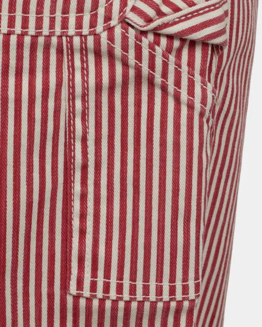 PINERASK TROUSERS - Berry red