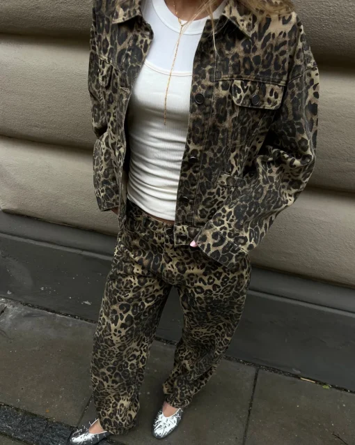 QUINNSW JACKET - Leopard
