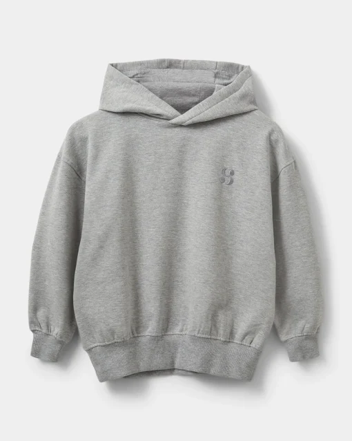 RanyaSY Hoodie - Grey melange