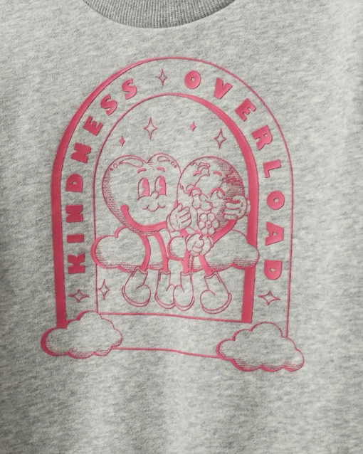 RASIGNESB SWEATSHIRT - Grey melange